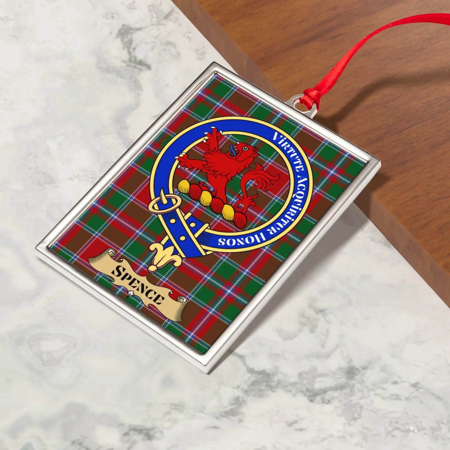 Virtute Acquiritur Honos Spence Clan Crest product