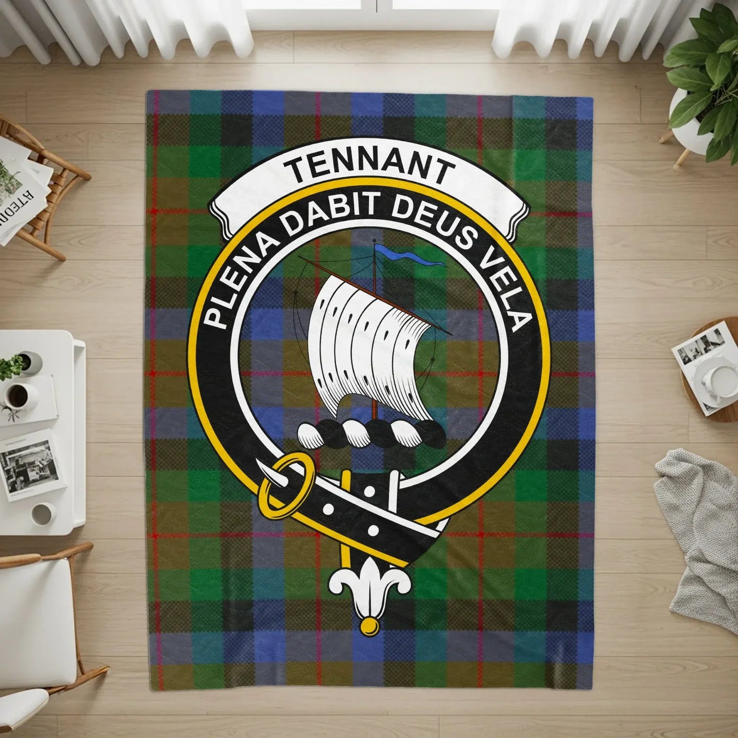 Tennant Plena Dabir Deus Vela Crest Rug product type