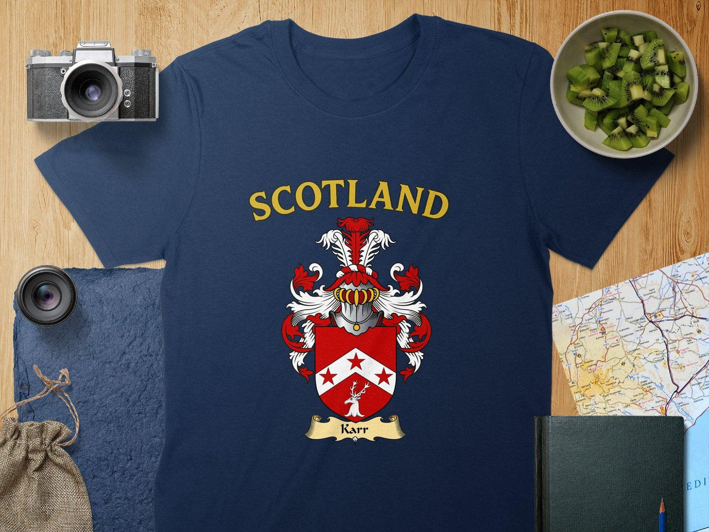 Scotland Crest Family Heritage T-Shirt product type