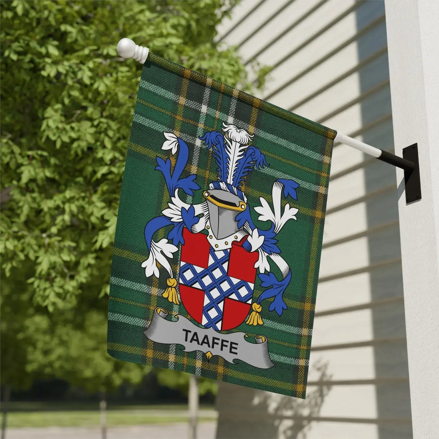 Custom Family Coat of Arms Decorative Flag product