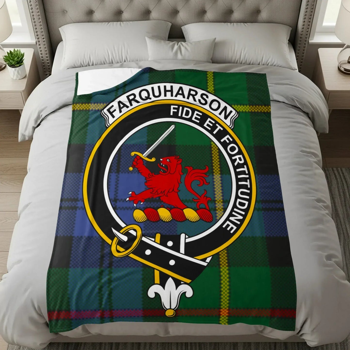 Farquharson Fide Et Fortitudine Blanket product