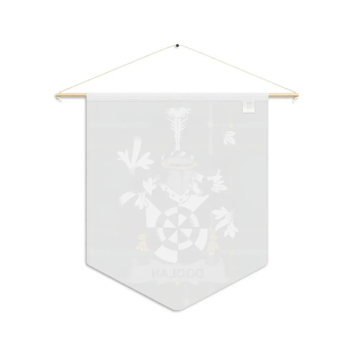 Elegant Decorative White Wall Hanging Tapestry Banner product