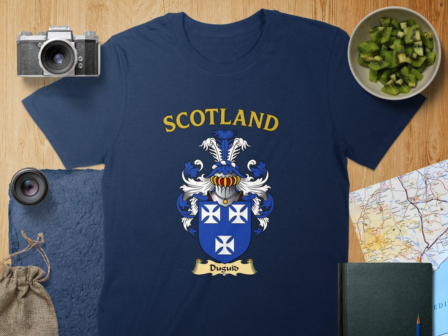 Scotland Clan Crest Graphic on T-Shirt product