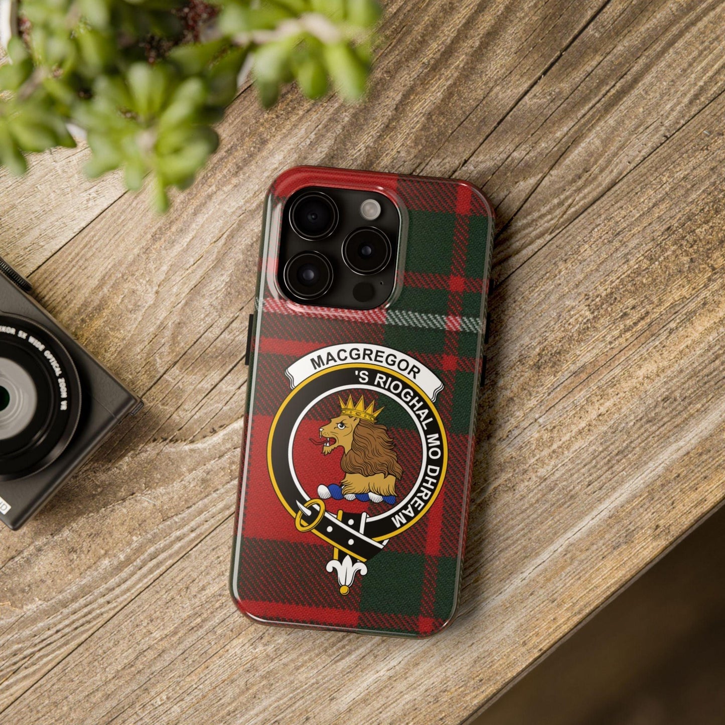 MacGregor Clan Scottish Tartan Cell Phone Case - Celtic Ancestry Gifts