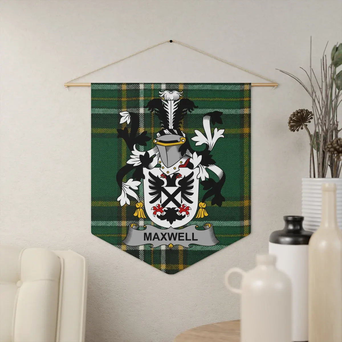Maxwell Family Crest Wall Hanging Decor product type