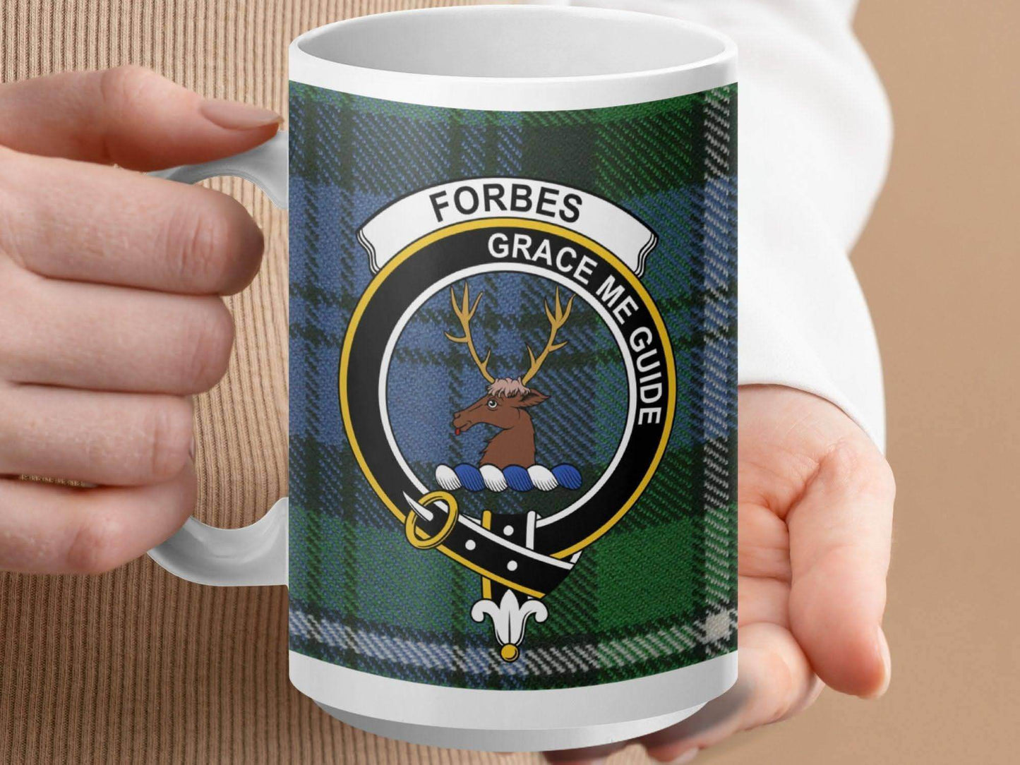 Forbes Grace Me Guide Clan Tartan Mug product