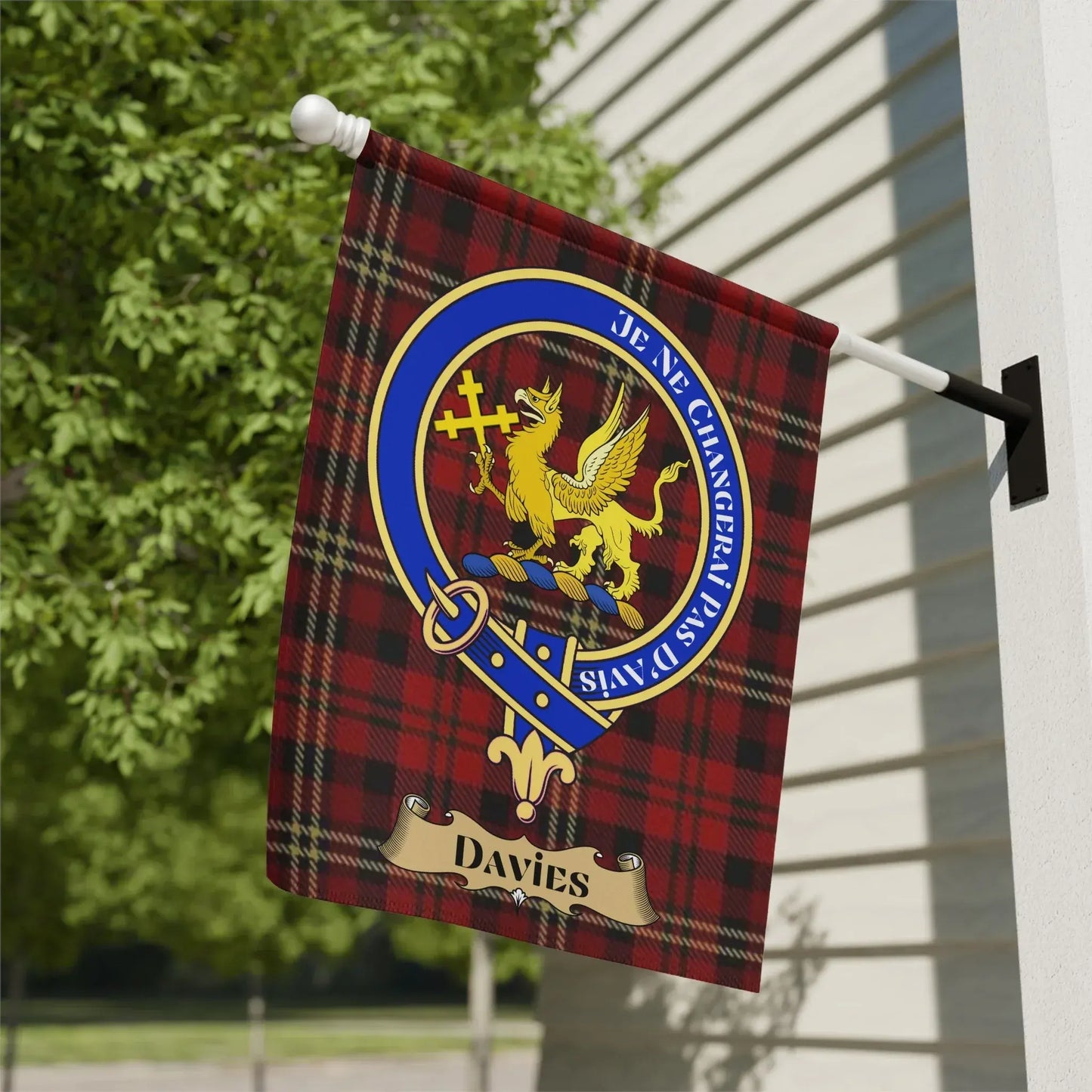 Personalized Scottish Family Crest Flag product