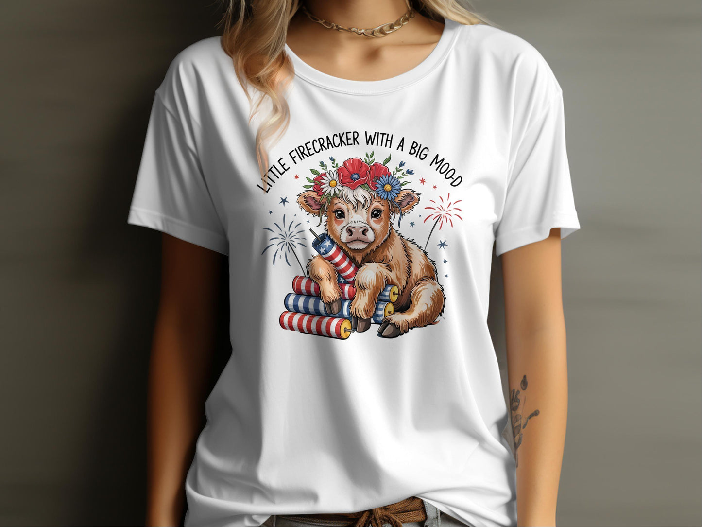 Little Firecracker with a Big Mood t-shirt product