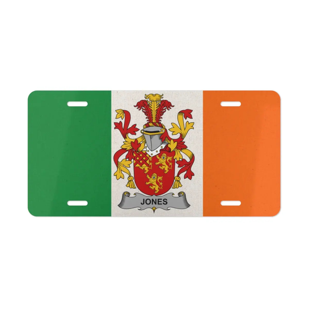 Personalized Irish Heritage Family Crest Plate product