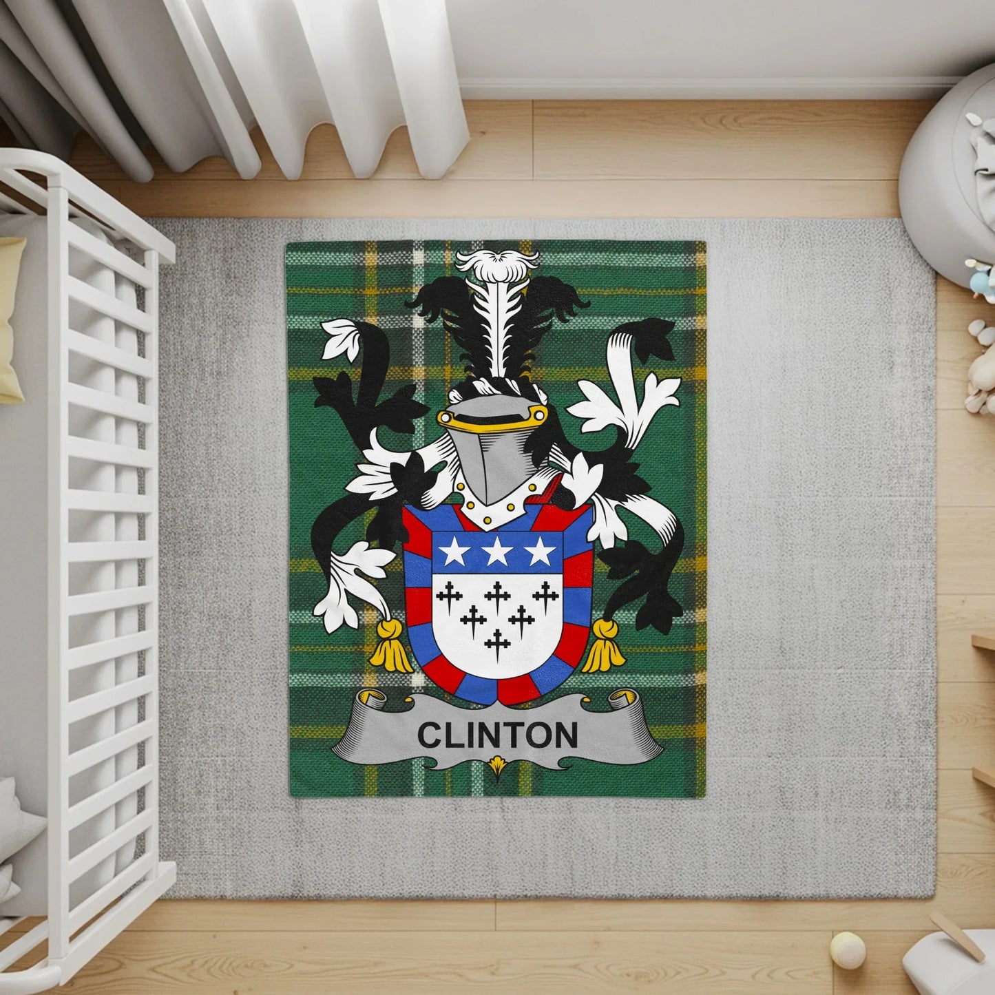 Family Heritage Custom Crested Blanket product type