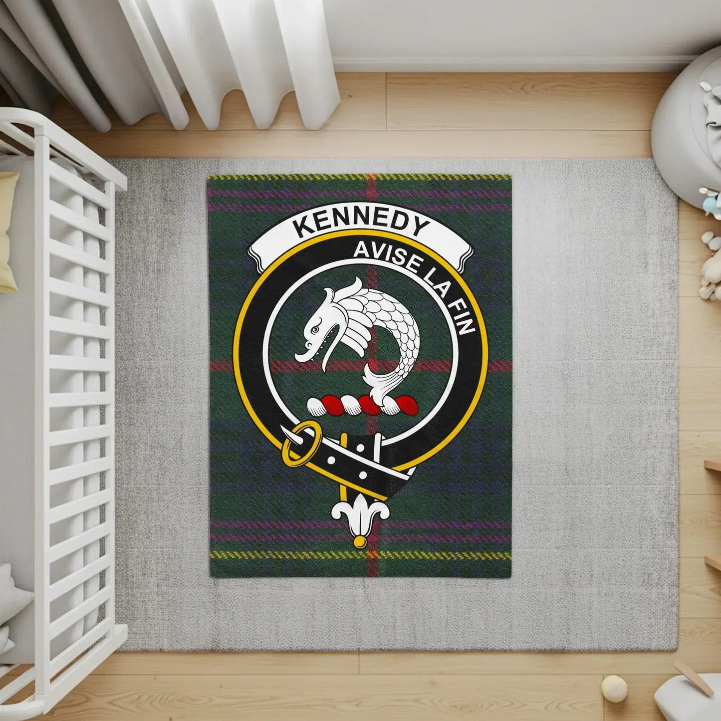 Kennedy Avise La Fin Dragon Patterned Rug product