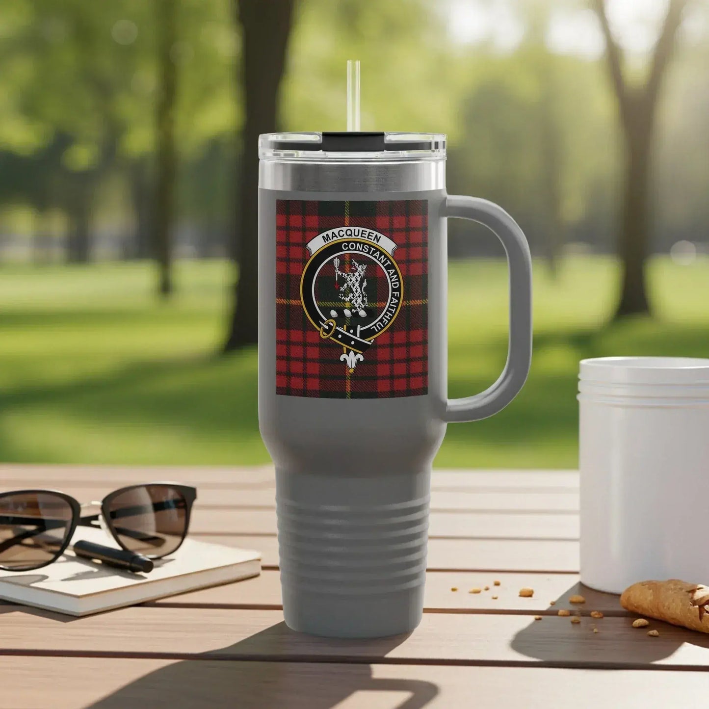 MacQueen Tartan Insulated Travel Mug beverage product