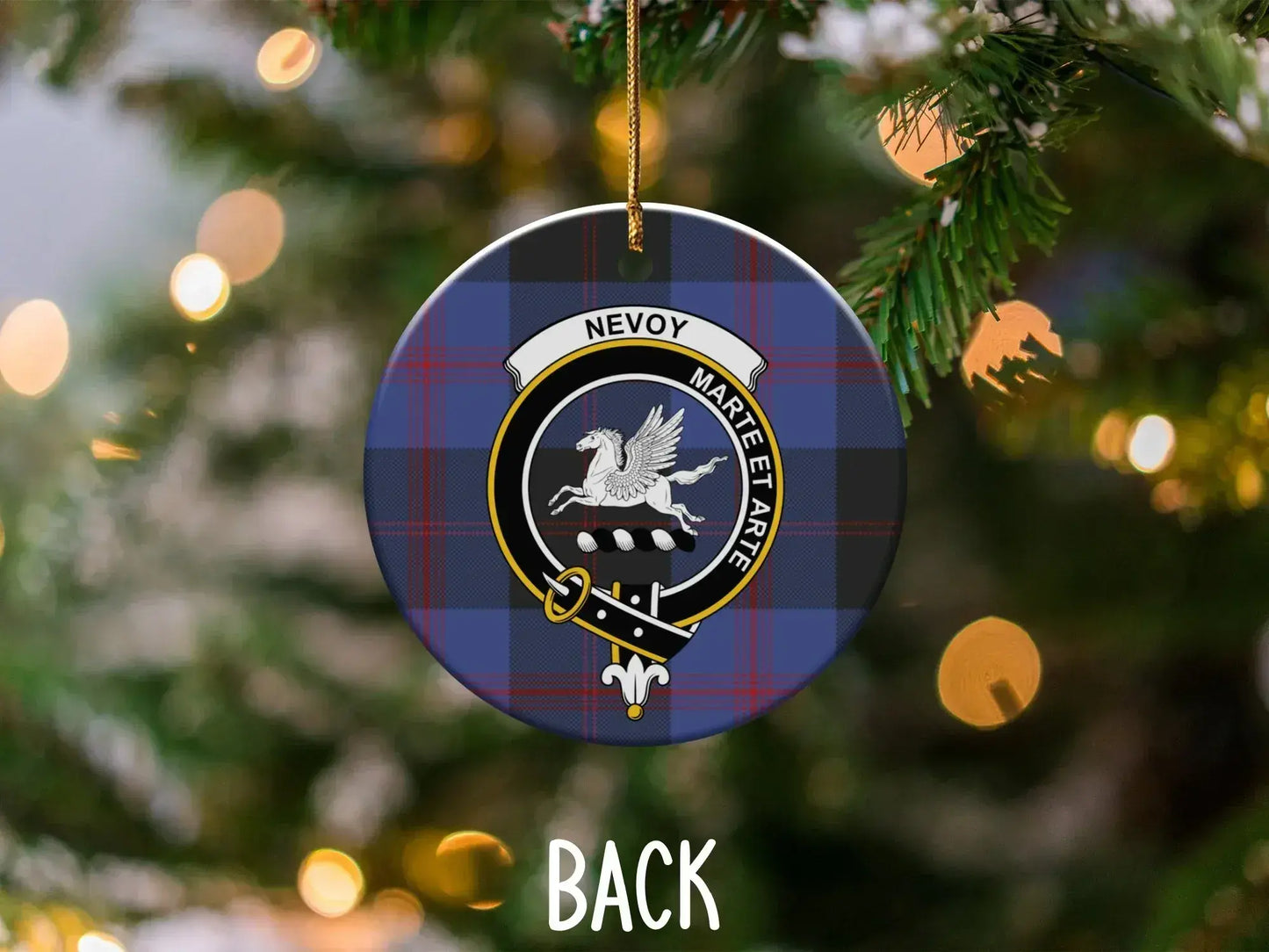 Scottish Clan Crest Christmas Tree Decoration product