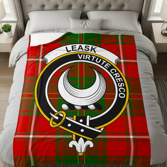 Leask Virtute Cresco Plaid Blanket product