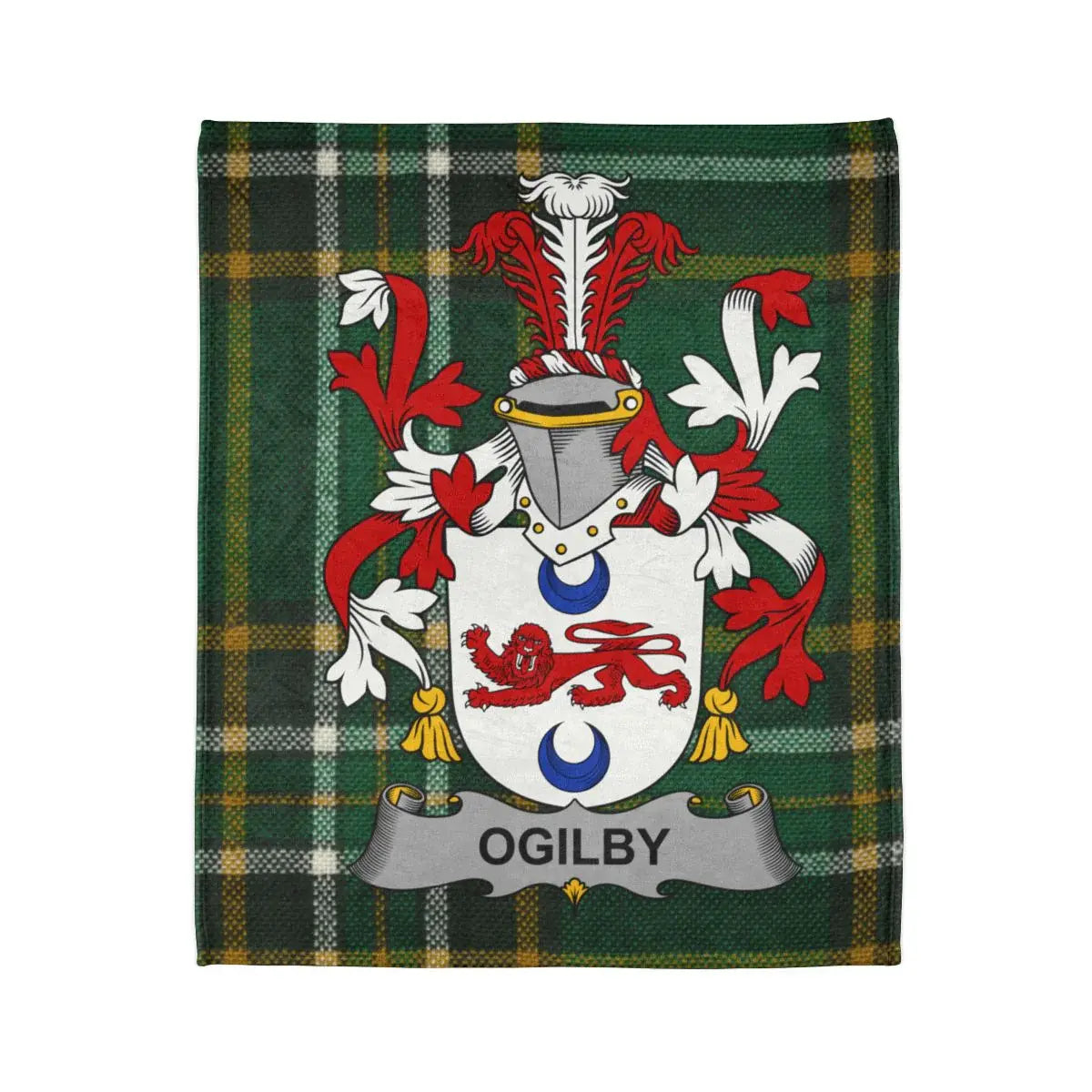 Ogilby Coat of Arms Blanket product type