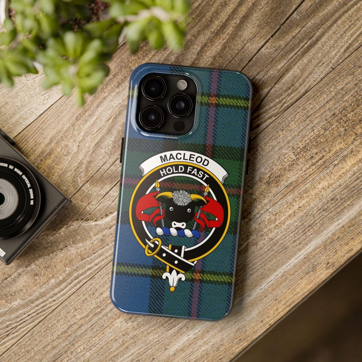 Macleod Clan Scottish Tartan Cell Phone Case - Celtic Ancestry Gifts