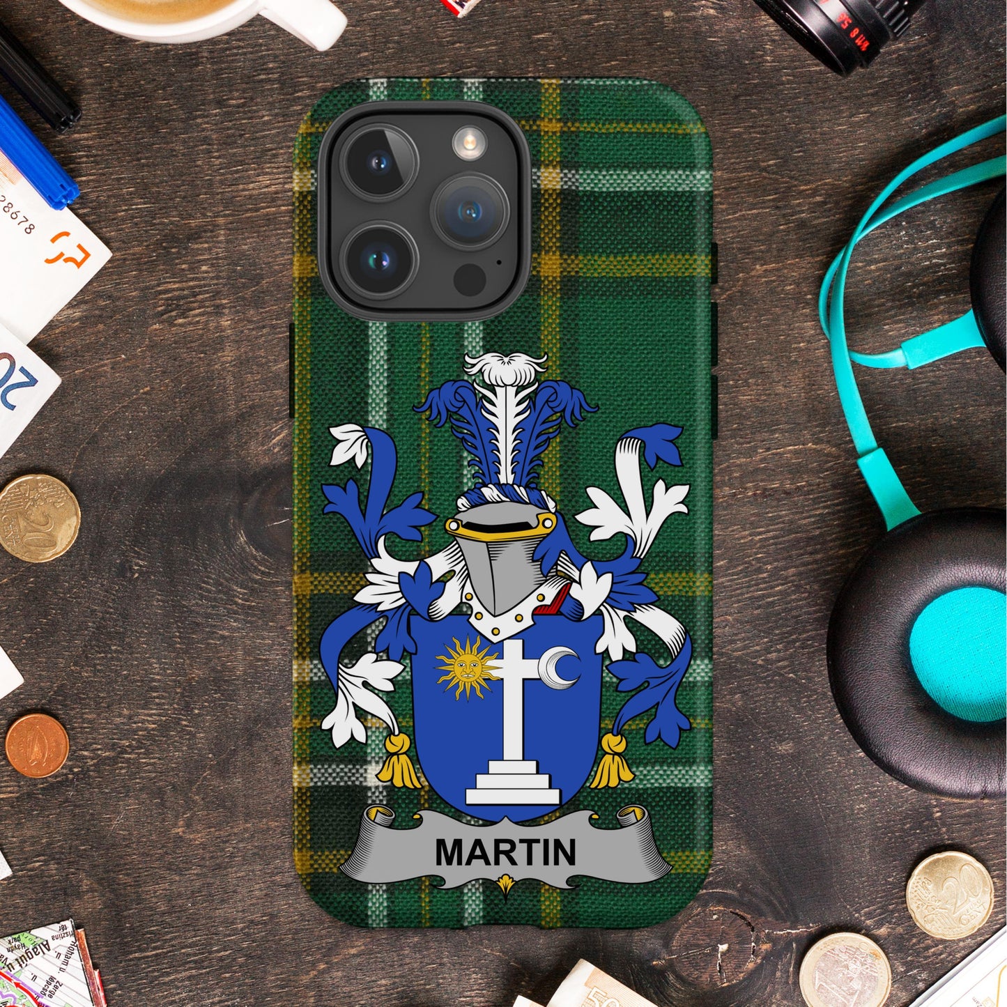 Personalized Family Crest Phone Case product