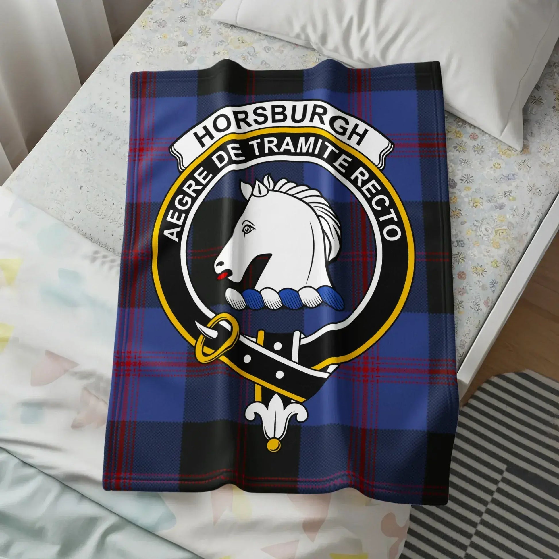 Horsburgh Aegre De Tramite Recto Throw Blanket product