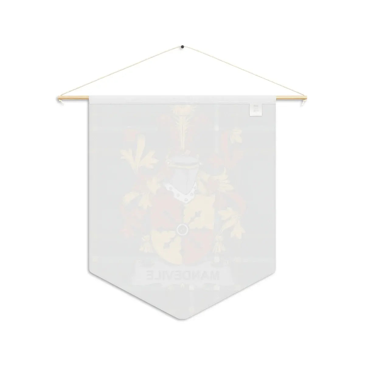Mandleville Coat Of Arms Banner Custom Wall Product
