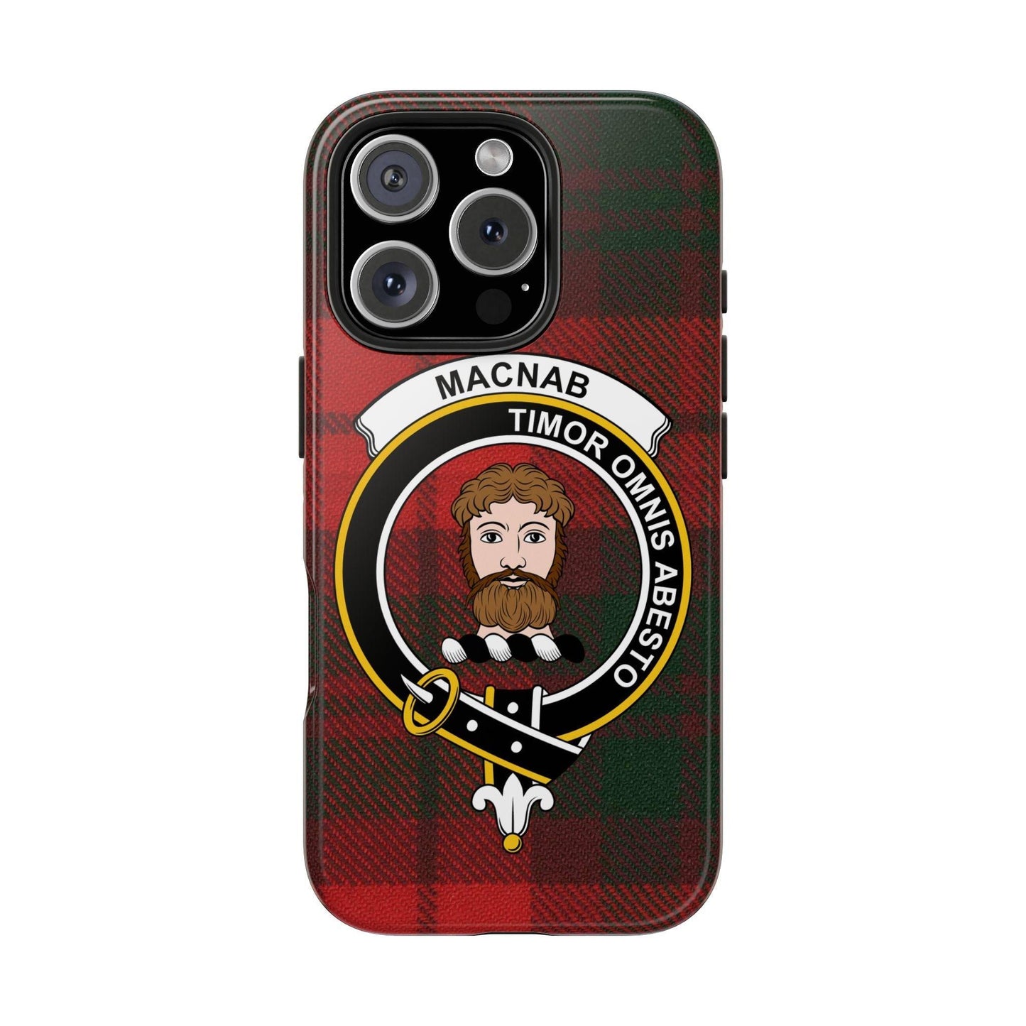 Macnab Clan Tartan Design Cell Phone Case - Celtic Ancestry Gifts