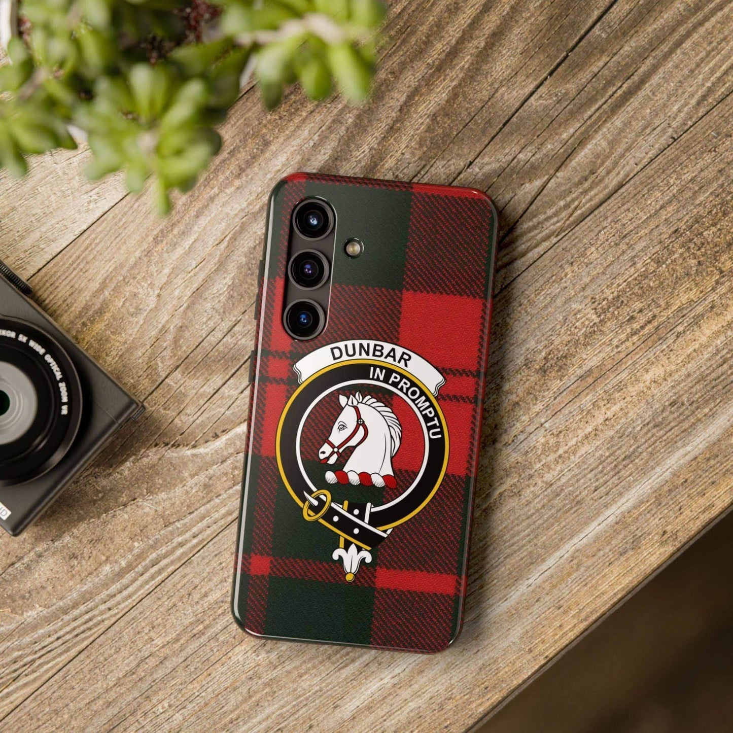 Dunbar Clan Scottish Tartan Cell Phone Case - Celtic Ancestry Gifts