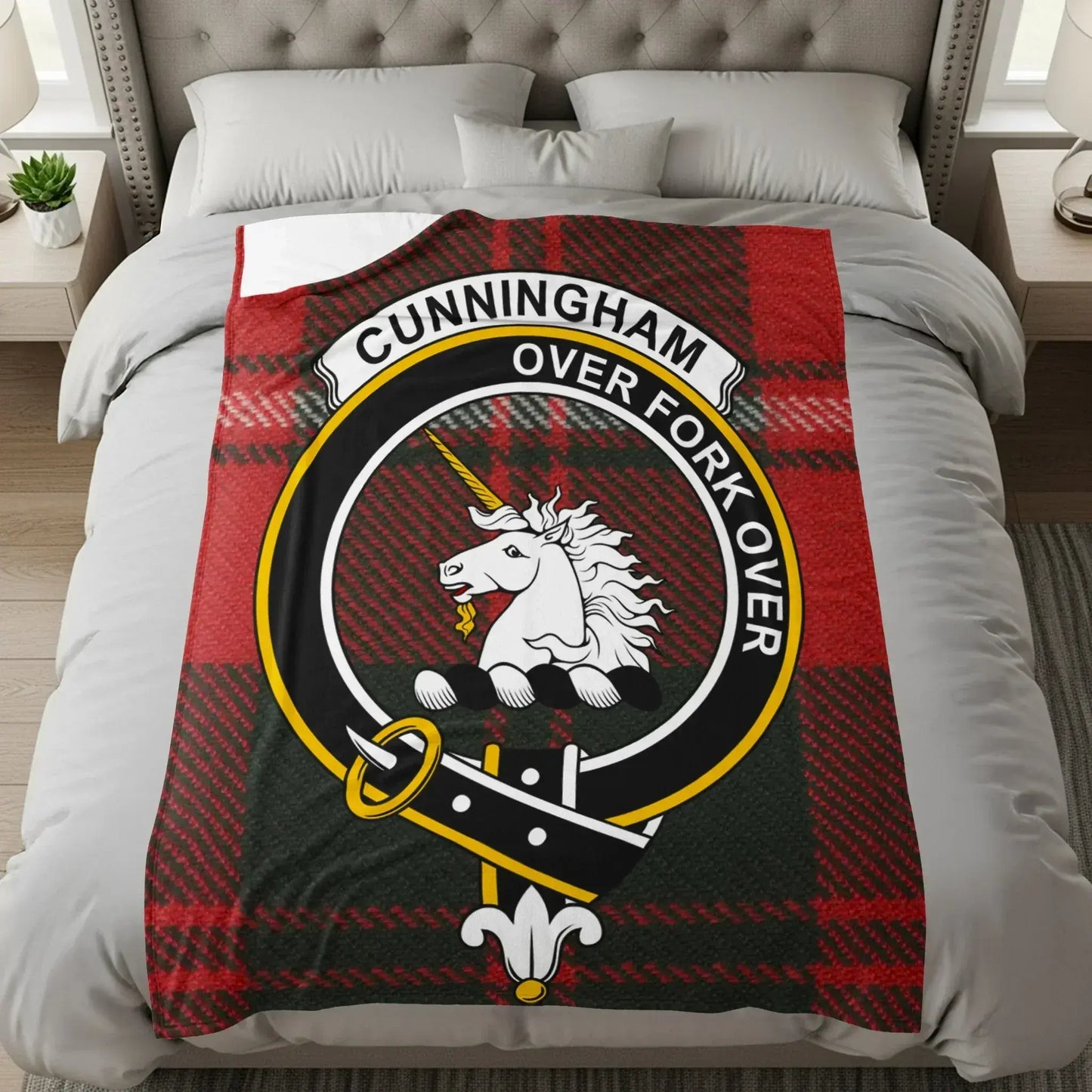 Cunningham Over Fork Over Tartan Pattern Product