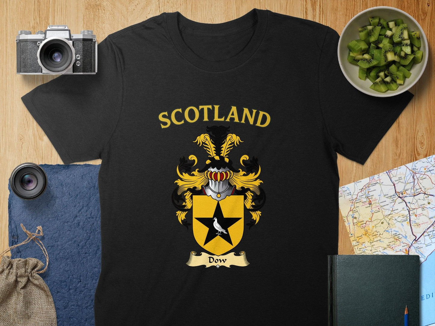 Scotland Family Crest T-Shirt with Unique Product Type