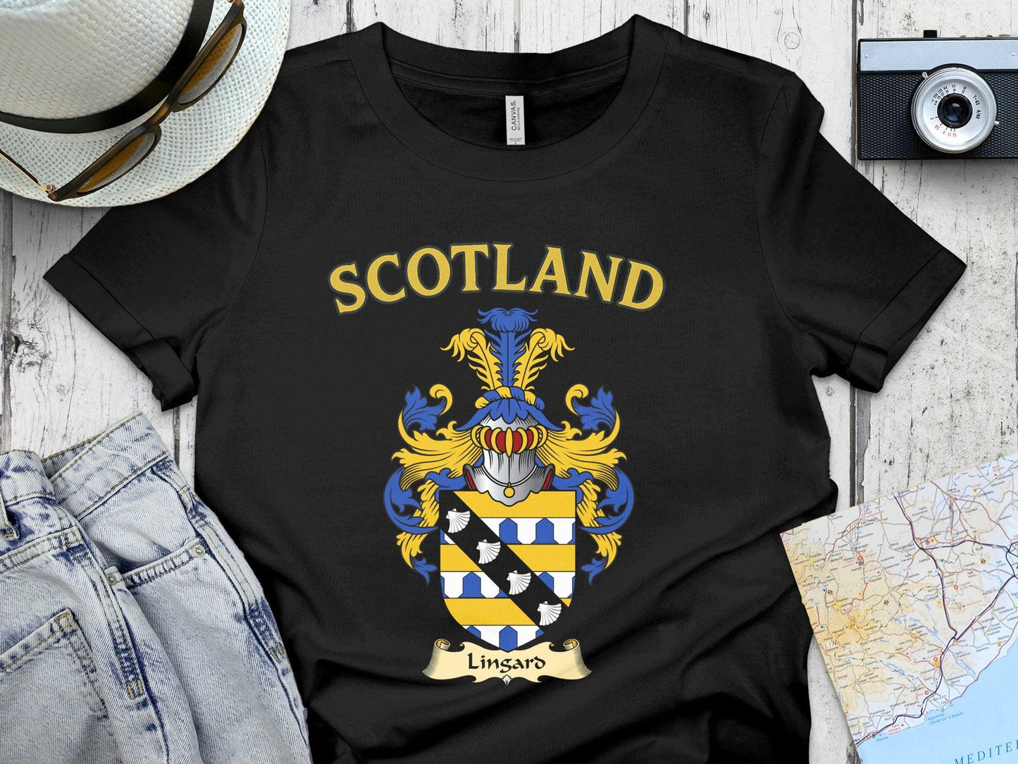 Scotland Crest with Heraldic Emblem T-Shirt product