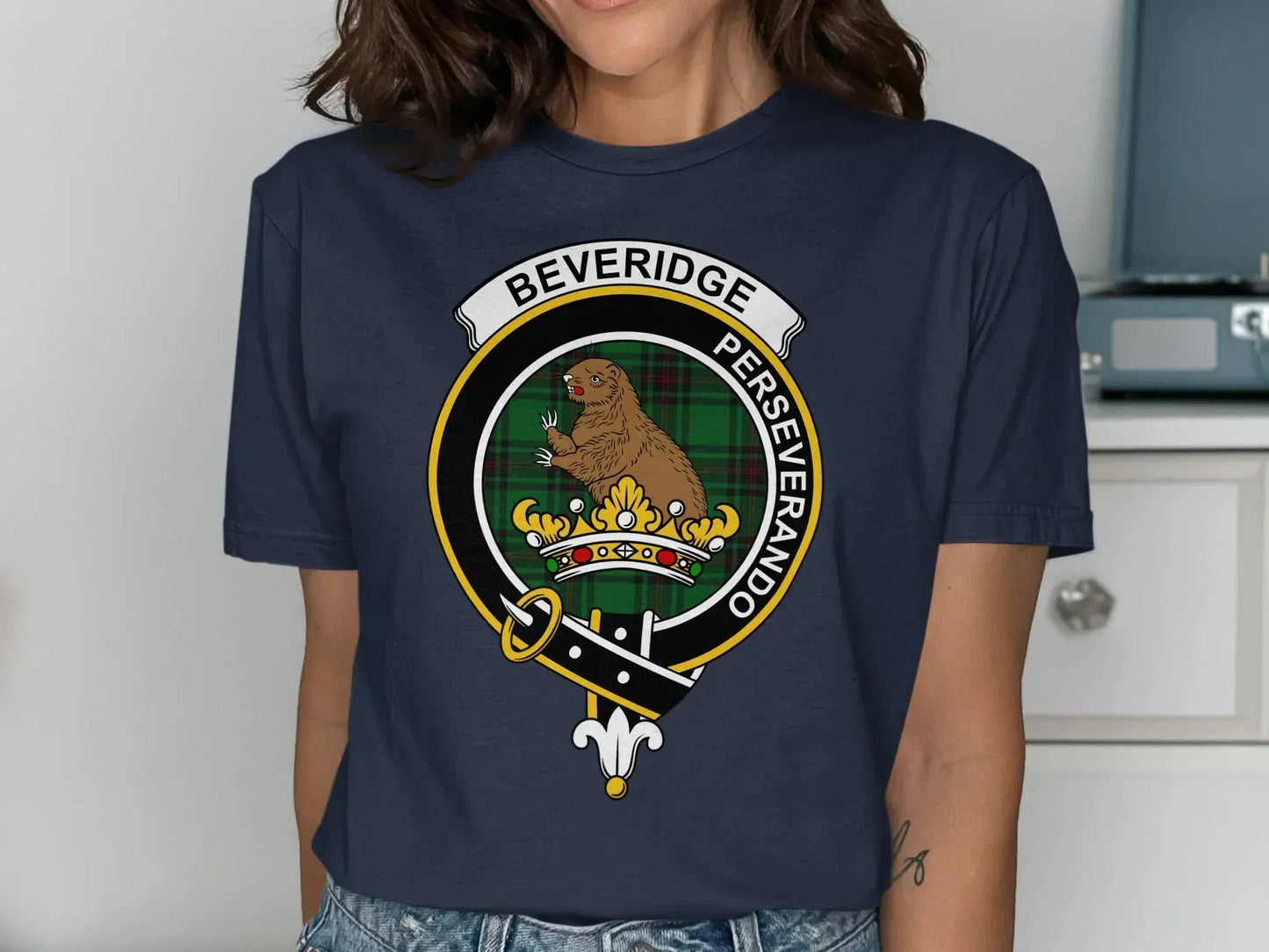 Beveridge Perseverando Crest Graphic T-Shirt product