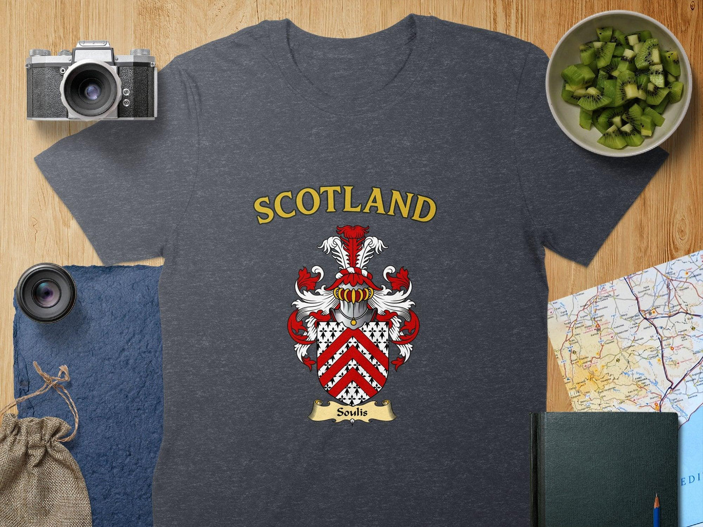 Scotland Heritage Emblem Graphic T-Shirt product type