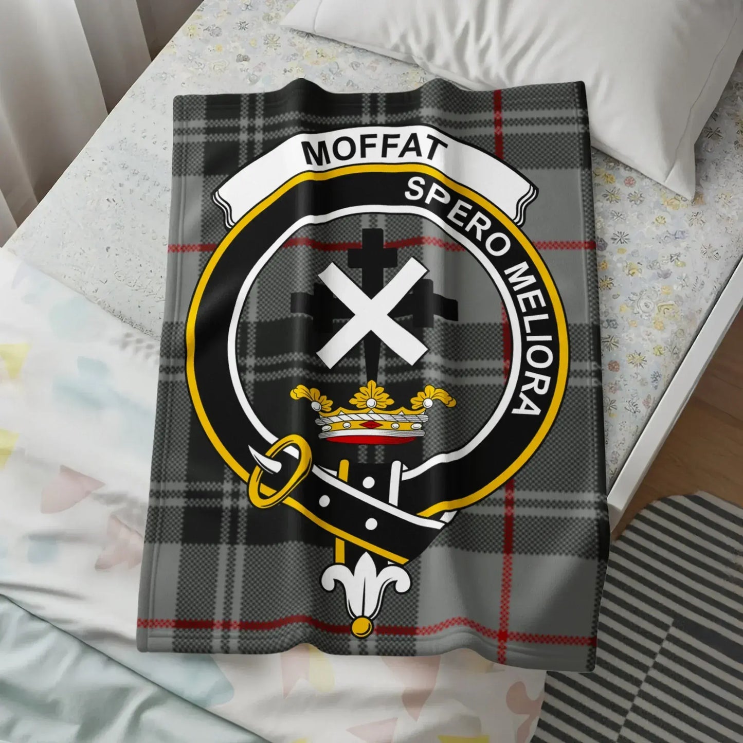 Moffat Spero Meliora Checkered Blanket product