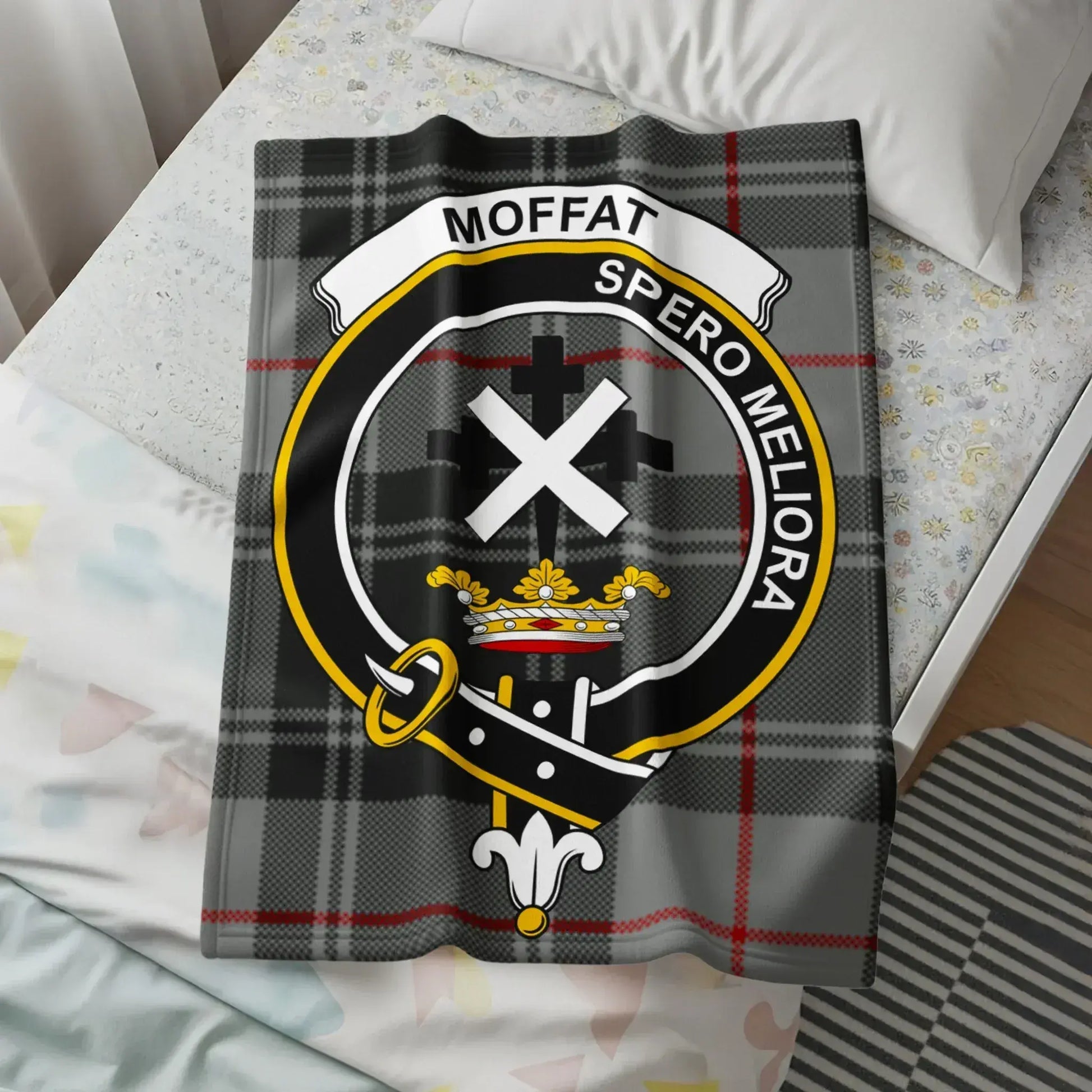 Moffat Spero Meliora Checkered Blanket product