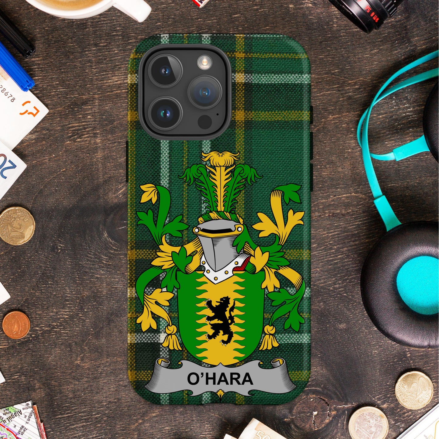 Vibrant Family Crest Phone Case for Stylish Phone product