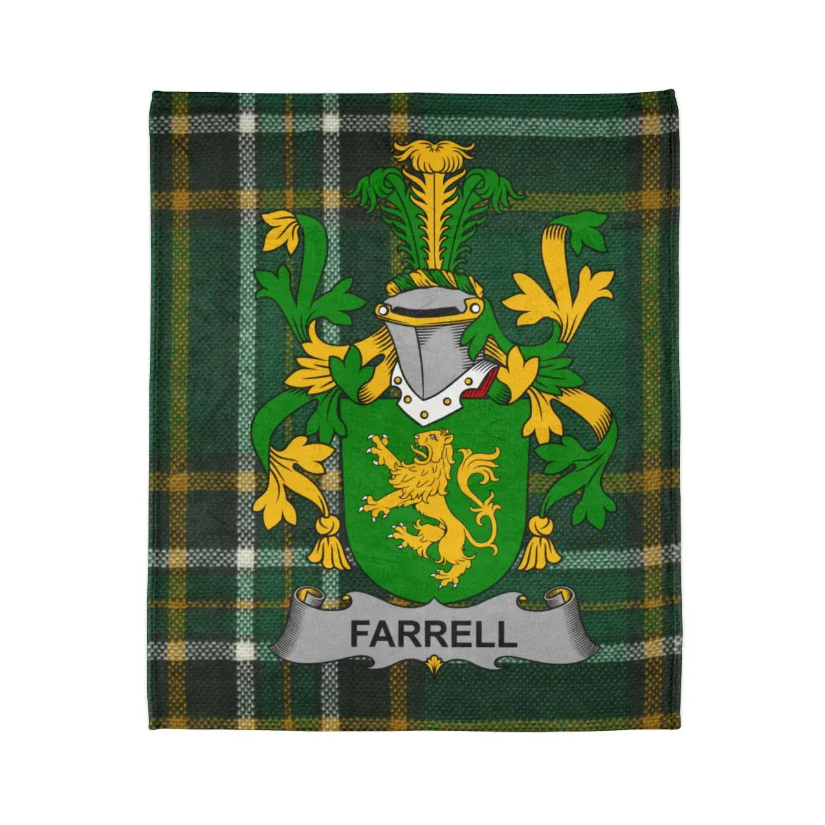 Family Crest Design Tartan Plaid Blanket product