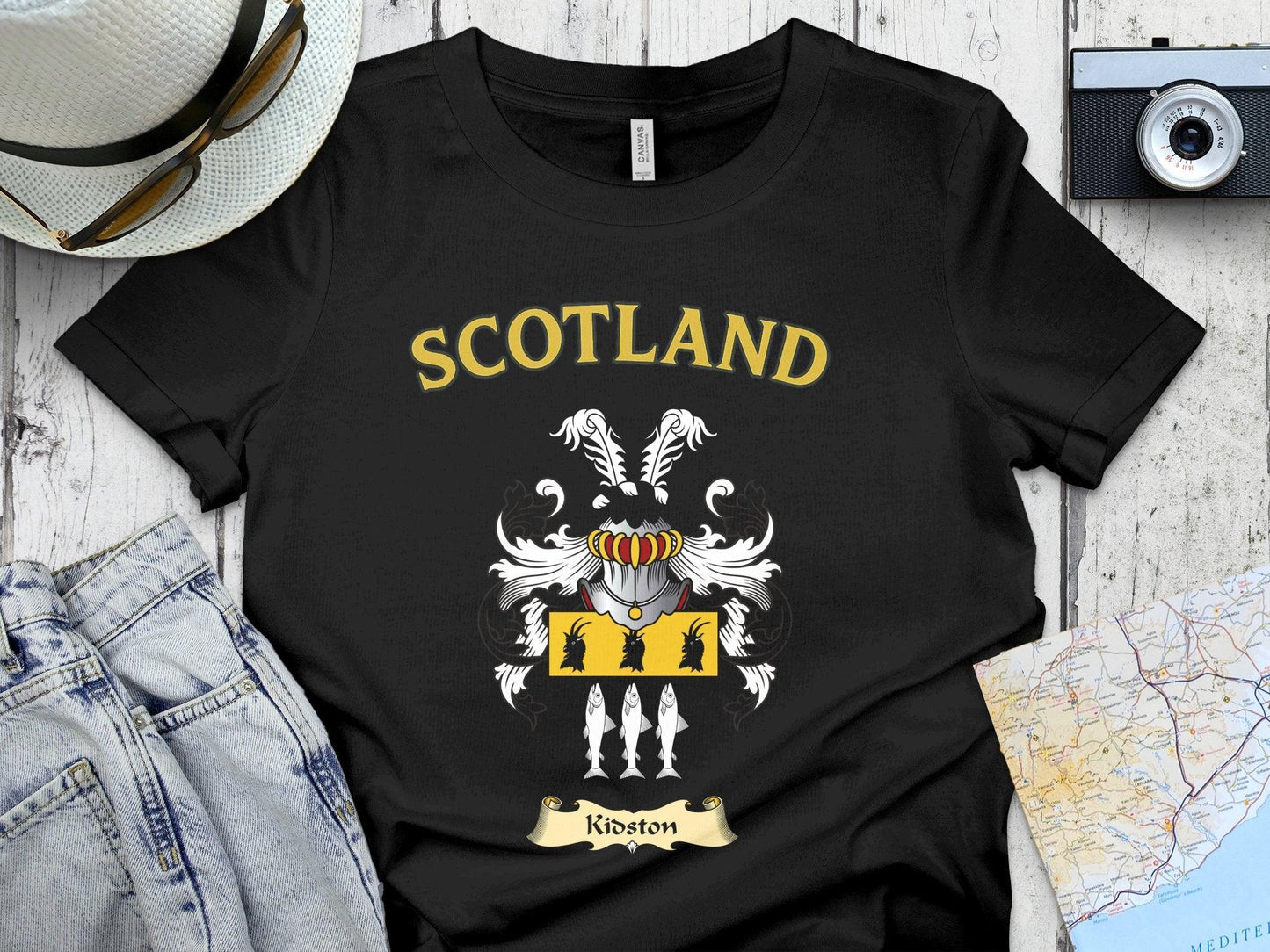 Scotland Themed Graphic T-Shirt Product