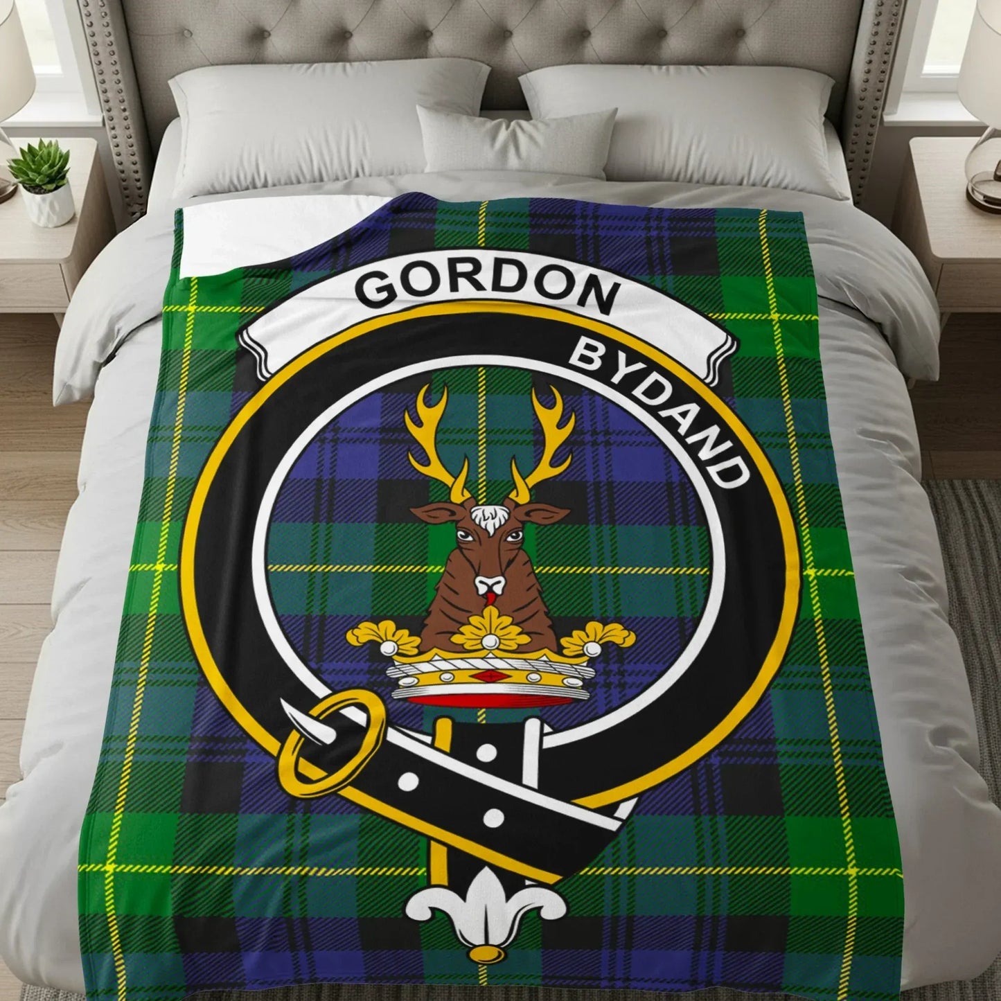 Gordon ByDand Tartan Plaid Blanket Product