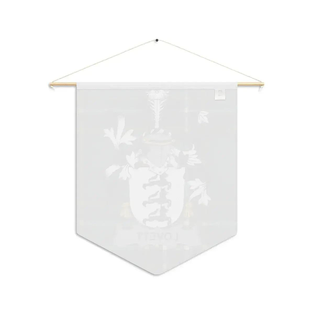 Family Crest Wall Flag with Medieval Inspired Design product type