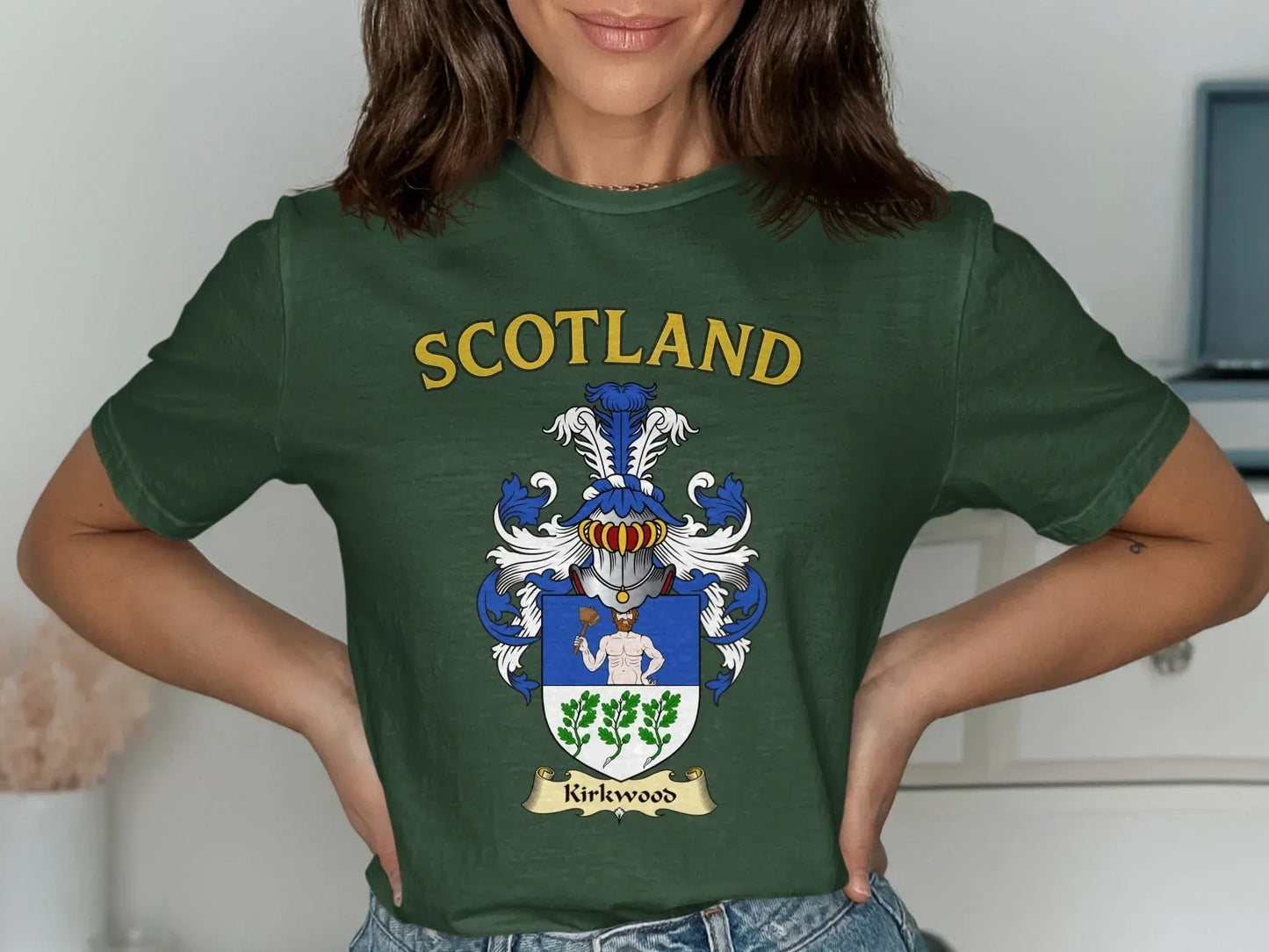 Scotland Kirkwood Crest Graphic T-Shirt product type