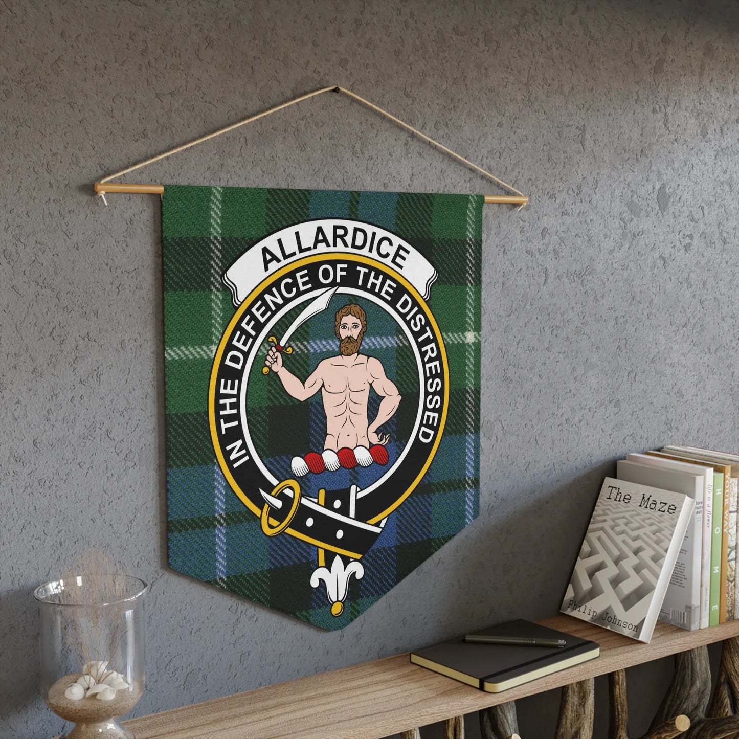 Allardice Crest Banner for Proud Clan Members product