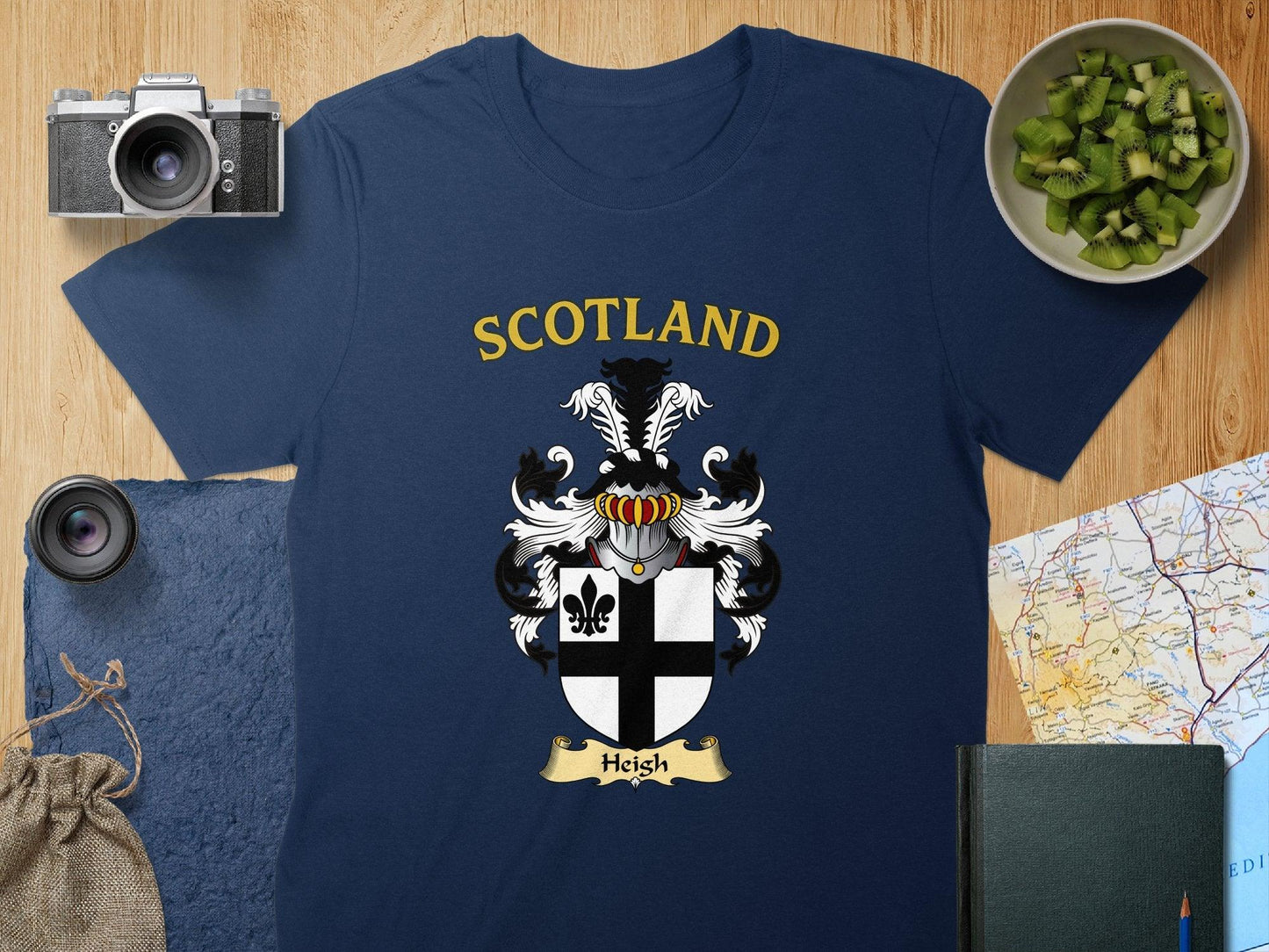 Scotland Family Crest Graphic Printed T-shirt product