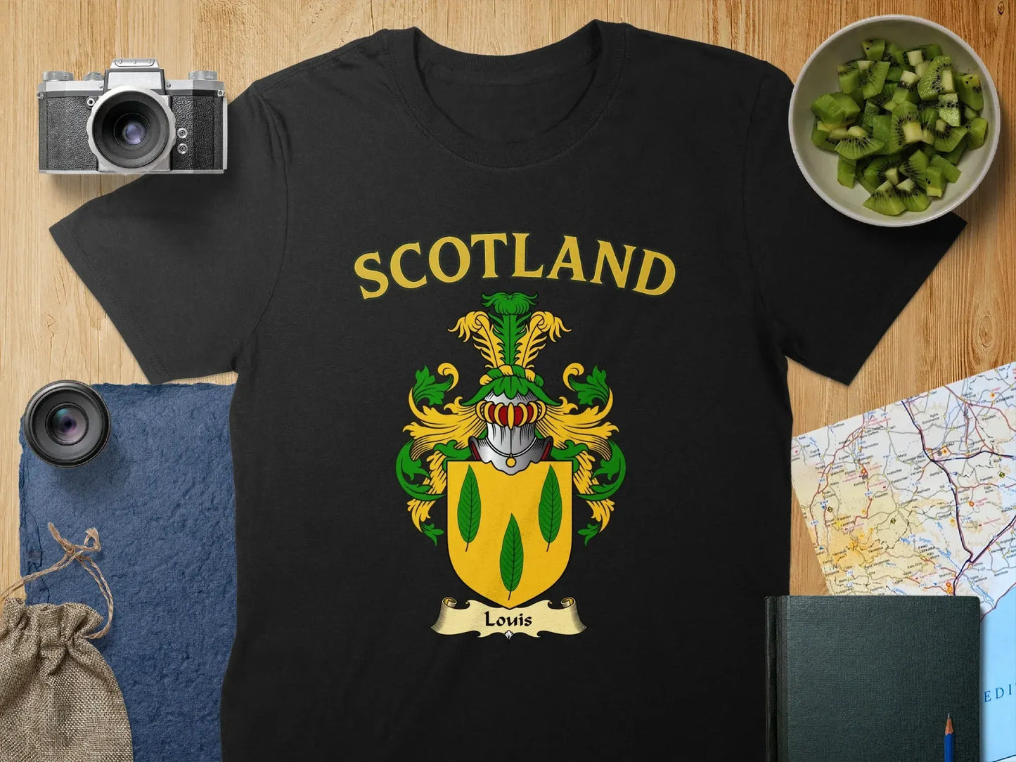 Scotland Family Crest Custom Name Shirt product type