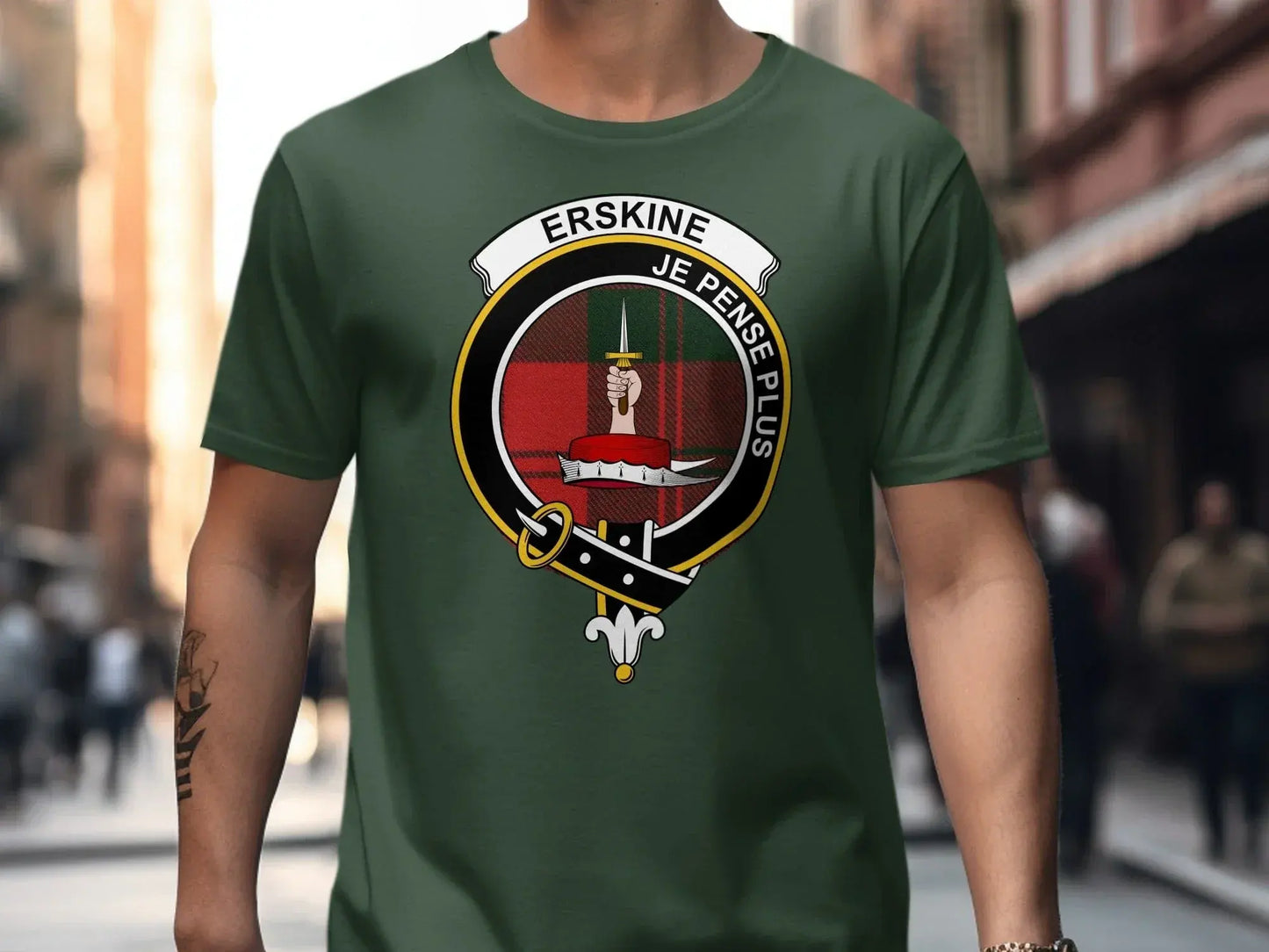 Erskine Je Pense Plus Graphic Tee Shirt product