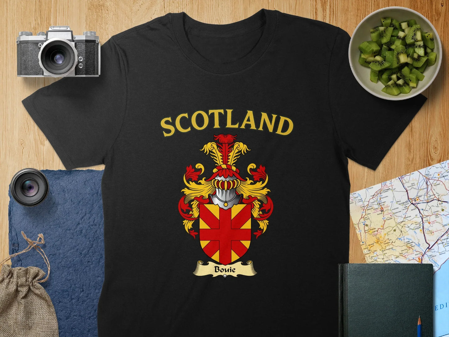 Scotland Bowie Family Crest Emblem Graphic product