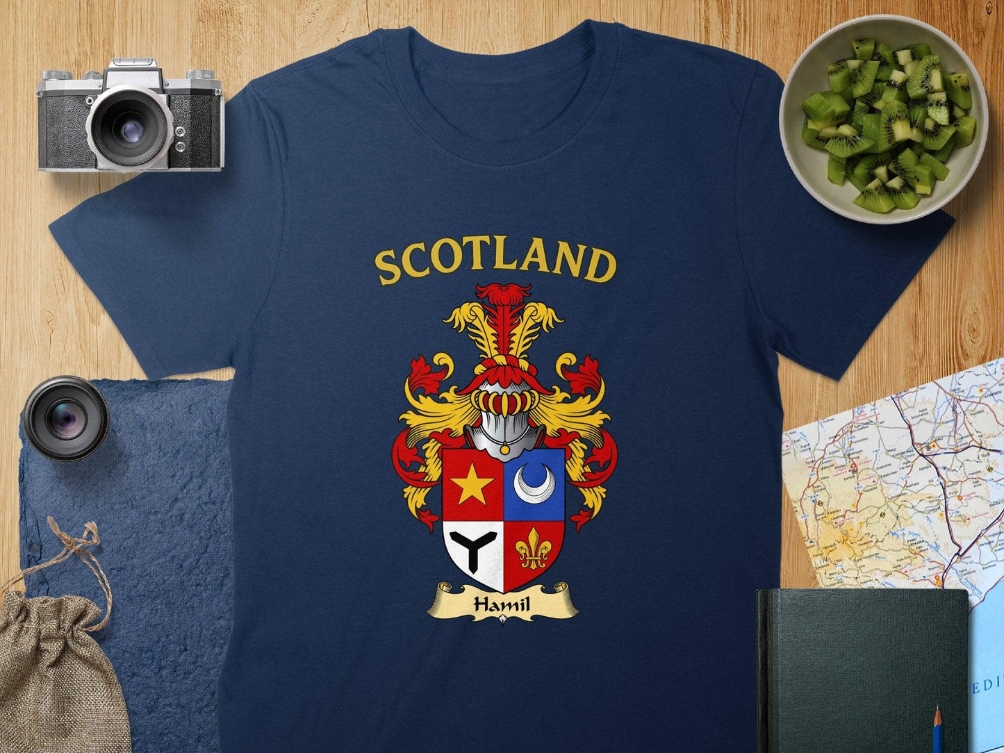Scotland Crest Family Heritage T-Shirt product type