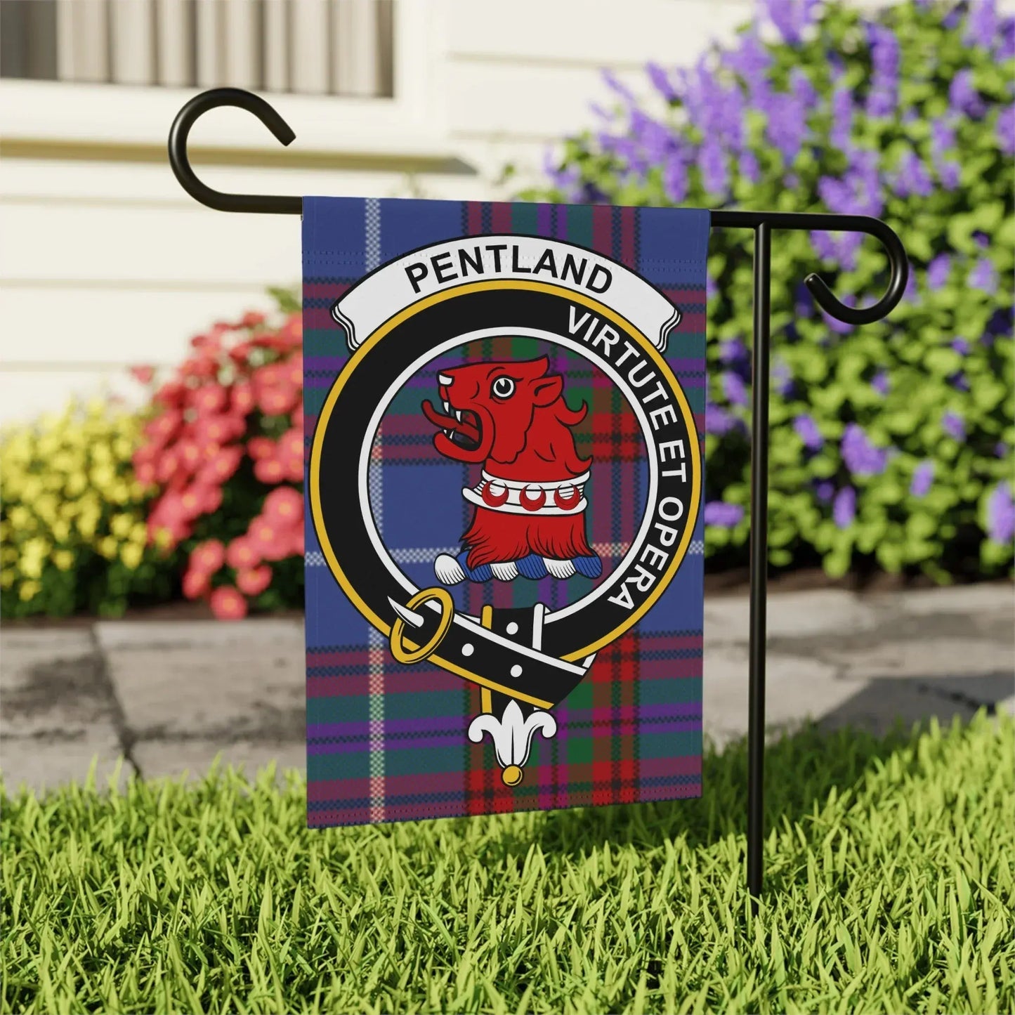 Scottish Clan Crest Garden Flag For Proud Heritage product