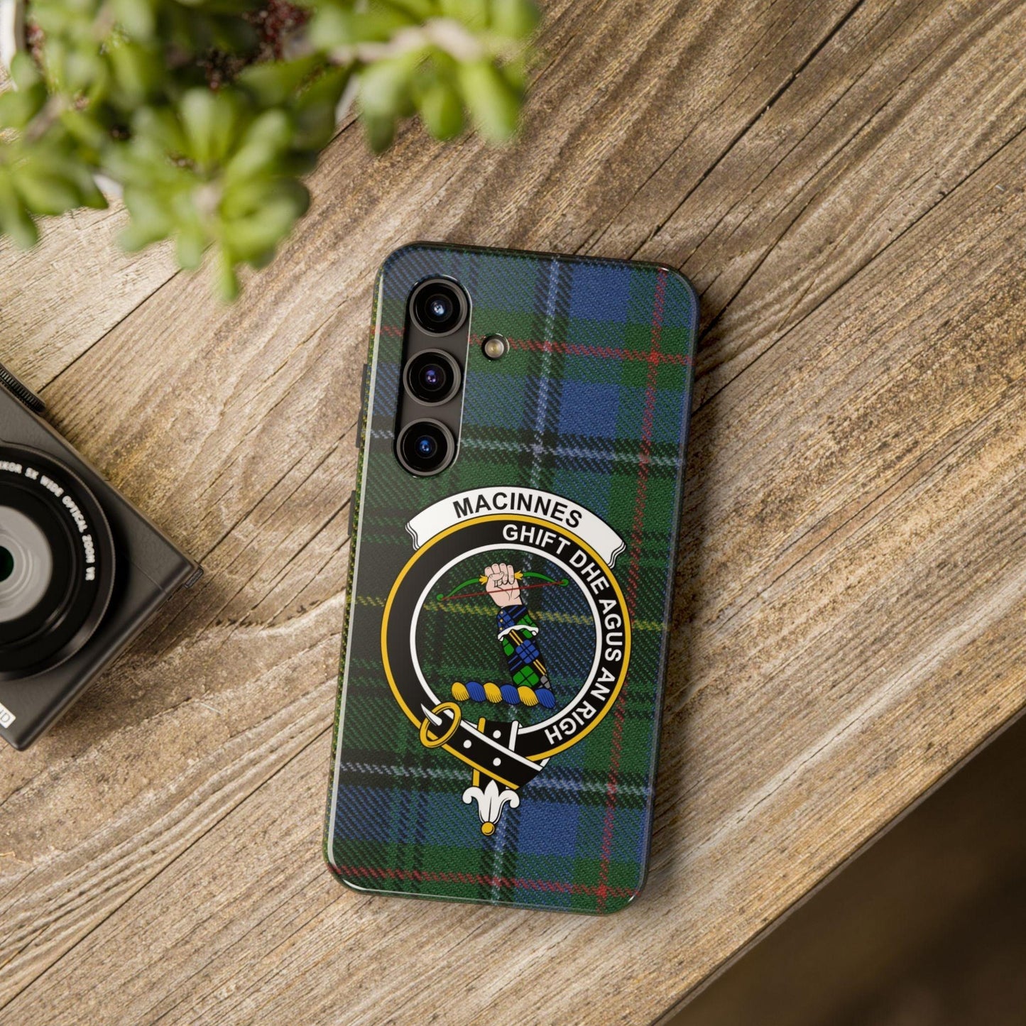 Macinnes Scottish Tartan Clan Cell Phone Case - Celtic Ancestry Gifts
