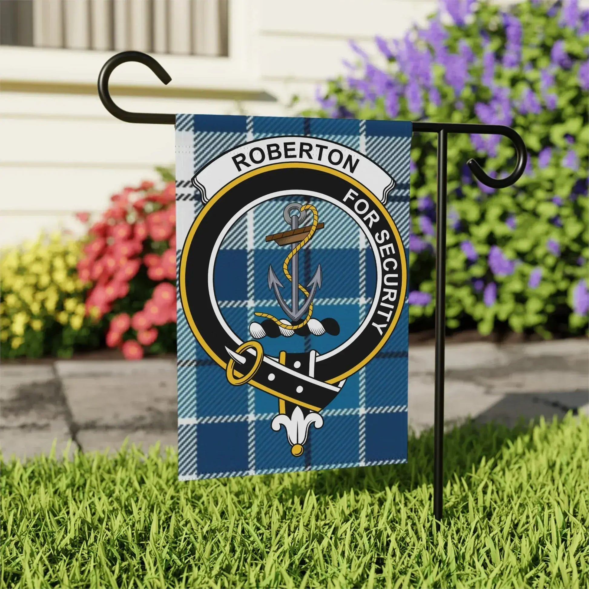 Custom Clan Crest Roberton For Security Flag product type