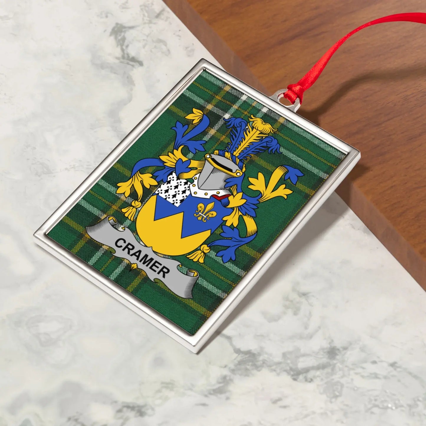 Personalized Family Coat of Arms Cramer Hanging product