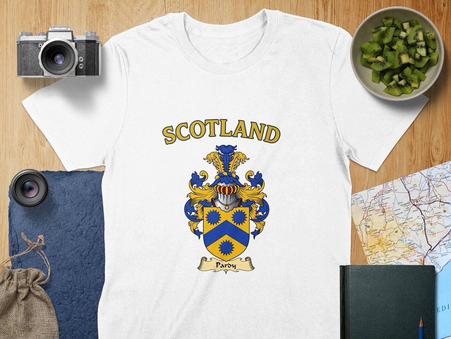 Scotland Heritage Family Crest T Shirt product type
