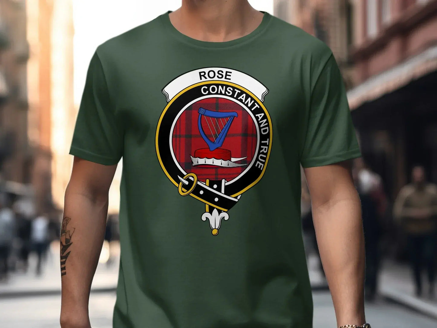 Rose Constant and True Emblem Graphic T-Shirt product